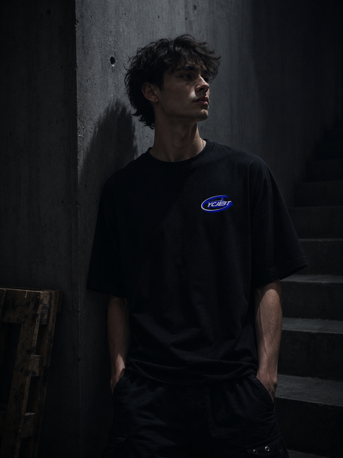 IDEA→THING DROP SHOULDER T-SHIRT - front male